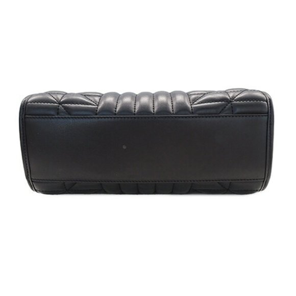 GUCCI Bag Women's Chain Shoulder Tote Leather GG Marmont Black 681483 - Picture 4 of 16